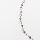 TIFFANY&Co. Puff Heart Necklace Ag925 Silver Auth 143369-10