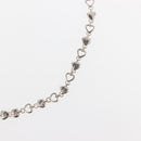 TIFFANY&Co. Puff Heart Necklace Ag925 Silver Auth 143369-13
