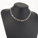 TIFFANY&Co. Puff Heart Necklace Ag925 Silver Auth 143369-15