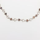 TIFFANY&Co. Puff Heart Necklace Ag925 Silver Auth 143369-3