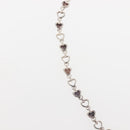 TIFFANY&Co. Puff Heart Necklace Ag925 Silver Auth 143369-4