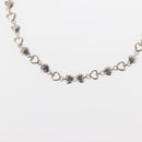 TIFFANY&Co. Puff Heart Necklace Ag925 Silver Auth 143369-9