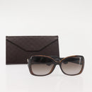 GUCCI Sunglasses plastic Brown Auth 143371-11