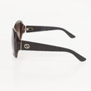 GUCCI Sunglasses plastic Brown Auth 143371-7