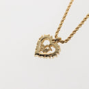 Christian Dior Necklace metal Gold Auth 143372-9