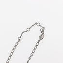 Christian Dior Necklace metal Silver Auth 143373-11