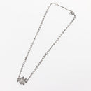Christian Dior Necklace metal Silver Auth 143373-7