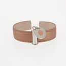 Salvatore Ferragamo Bottega Bvlgari Nylon Leather 3Set Navy Pink Auth 143376-6