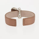 Salvatore Ferragamo Bottega Bvlgari Nylon Leather 3Set Navy Pink Auth 143376-7