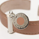 Salvatore Ferragamo Bottega Bvlgari Nylon Leather 3Set Navy Pink Auth 143376-9