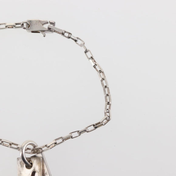 GUCCI Necklace Bracelet metal 2Set Silver Auth 143382