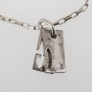 GUCCI Necklace Bracelet metal 2Set Silver Auth 143382-17