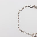 GUCCI Necklace Bracelet metal 2Set Silver Auth 143382-18