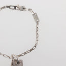 GUCCI Necklace Bracelet metal 2Set Silver Auth 143382-19