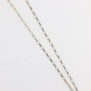 GUCCI Necklace Bracelet metal 2Set Silver Auth 143382-4