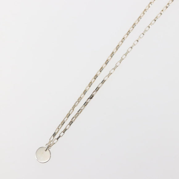 GUCCI Necklace Bracelet metal 2Set Silver Auth 143382