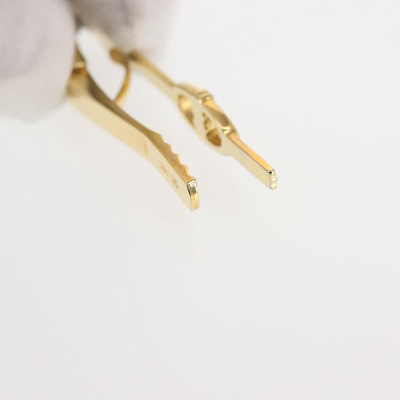 CELINE Accessory Case metal 2Set Gold Auth 143383