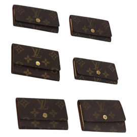 LOUIS VUITTON Monogram Multicles Key Case 6Set LV Auth 143387