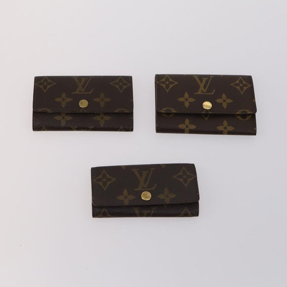 LOUIS VUITTON Monogram Multicles Key Case 6Set LV Auth 143387