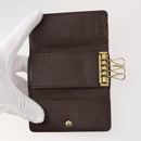 LOUIS VUITTON Damier Ebene Multicles Key Case 6Set LV Auth 143389-4