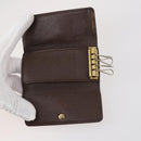 LOUIS VUITTON Damier Ebene Multicles Key Case 6Set LV Auth 143389-6
