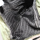 PRADA Tote Bag Nylon 2Set Khaki Black Auth 143394-17