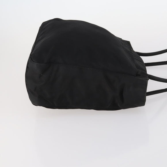 PRADA Tote Bag Nylon 2Set Khaki Black Auth 143394