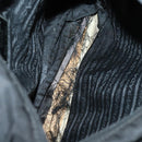 PRADA Tote Bag Nylon 2Set Khaki Black Auth 143394-9