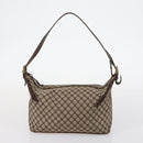 CELINE Macadam Canvas Tote Bag Leather 2Set Pink Beige Auth 143396-10