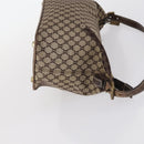 CELINE Macadam Canvas Tote Bag Leather 2Set Pink Beige Auth 143396-12