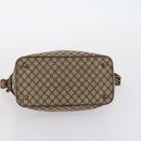 CELINE Macadam Canvas Tote Bag Leather 2Set Pink Beige Auth 143396-15