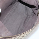 CELINE Macadam Canvas Tote Bag Leather 2Set Pink Beige Auth 143396-17