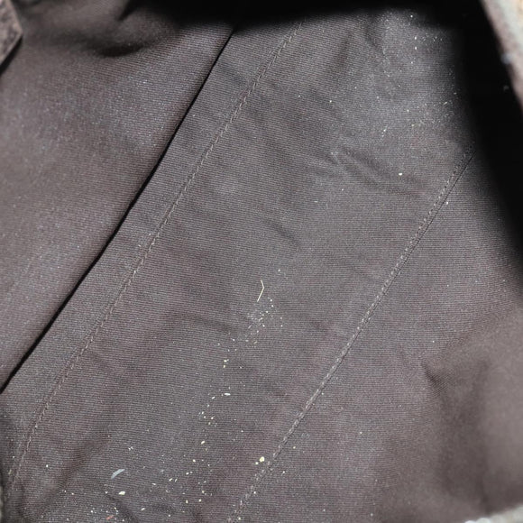 GUCCI GG Canvas GG Supreme Shoulder Bag PVC 4Set Beige Black Auth 143398