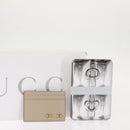 GUCCI Horsebit Card Case & Playing Cards Set Silver 700469 Auth 143399-20