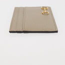 GUCCI Horsebit Card Case & Playing Cards Set Silver 700469 Auth 143399-5