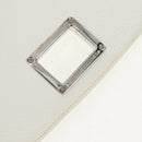 Chrome Hearts Hand Bag Rattan 2way White Silver Auth 143406SM-10