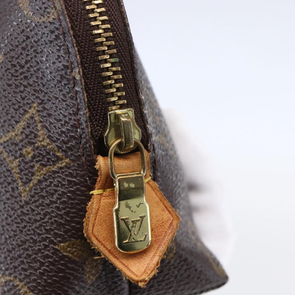 LOUIS VUITTON Monogram Pochette Cosmetic PM Pouch M43998 LV Auth 143407