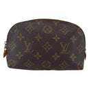LOUIS VUITTON Monogram Pochette Cosmetic PM Pouch M43998 LV Auth 143407-13