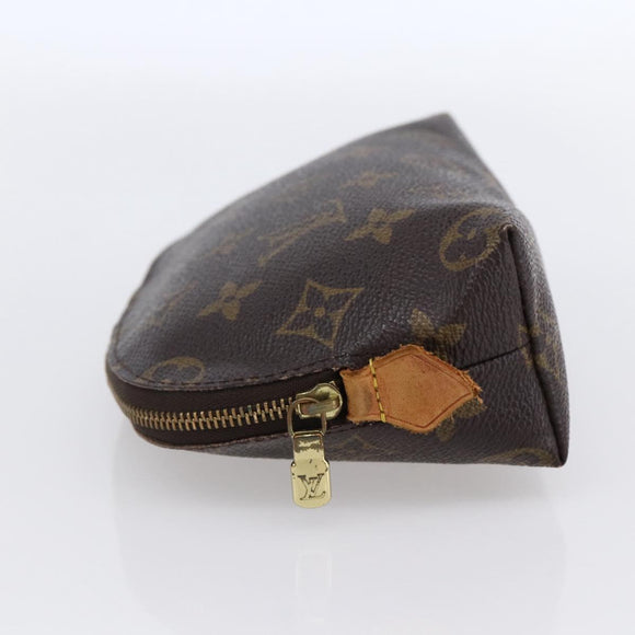 LOUIS VUITTON Monogram Pochette Cosmetic PM Pouch M43998 LV Auth 143407