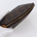 LOUIS VUITTON Monogram Pochette Cosmetic PM Pouch M43998 LV Auth 143407-5