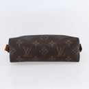 LOUIS VUITTON Monogram Pochette Cosmetic PM Pouch M43998 LV Auth 143407-6