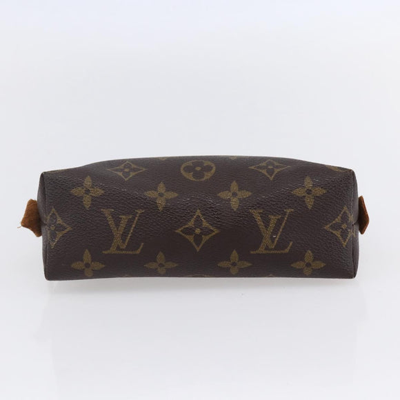 LOUIS VUITTON Monogram Pochette Cosmetic PM Pouch M43998 LV Auth 143407