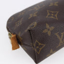 LOUIS VUITTON Monogram Pochette Cosmetic PM Pouch M43998 LV Auth 143407-14