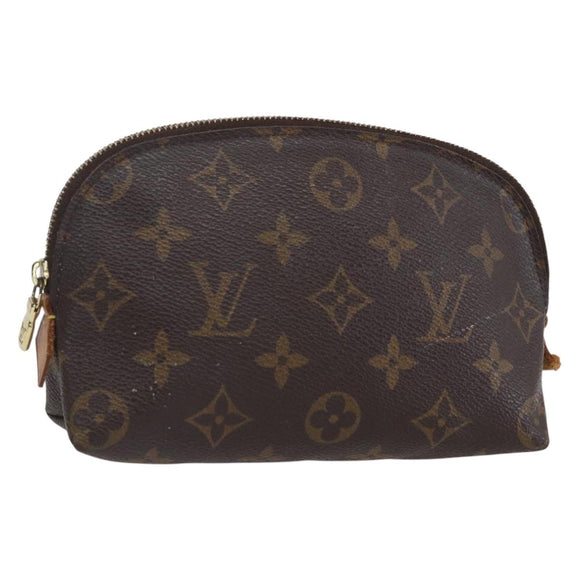 LOUIS VUITTON Monogram Pochette Cosmetic PM Pouch M43998 LV Auth 143408