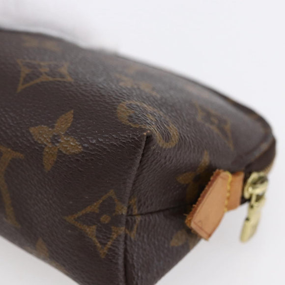 LOUIS VUITTON Monogram Pochette Cosmetic PM Pouch M43998 LV Auth 143408