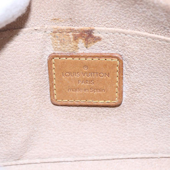 LOUIS VUITTON Monogram Pochette Cosmetic PM Pouch M43998 LV Auth 143408
