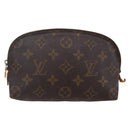 LOUIS VUITTON Monogram Pochette Cosmetic PM Pouch M43998 LV Auth 143408-2