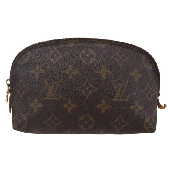 LOUIS VUITTON Monogram Pochette Cosmetic PM Pouch M43998 LV Auth 143408
