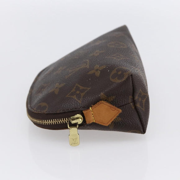 LOUIS VUITTON Monogram Pochette Cosmetic PM Pouch M43998 LV Auth 143408