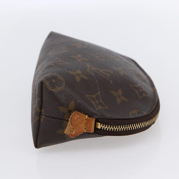 LOUIS VUITTON Monogram Pochette Cosmetic PM Pouch M43998 LV Auth 143408